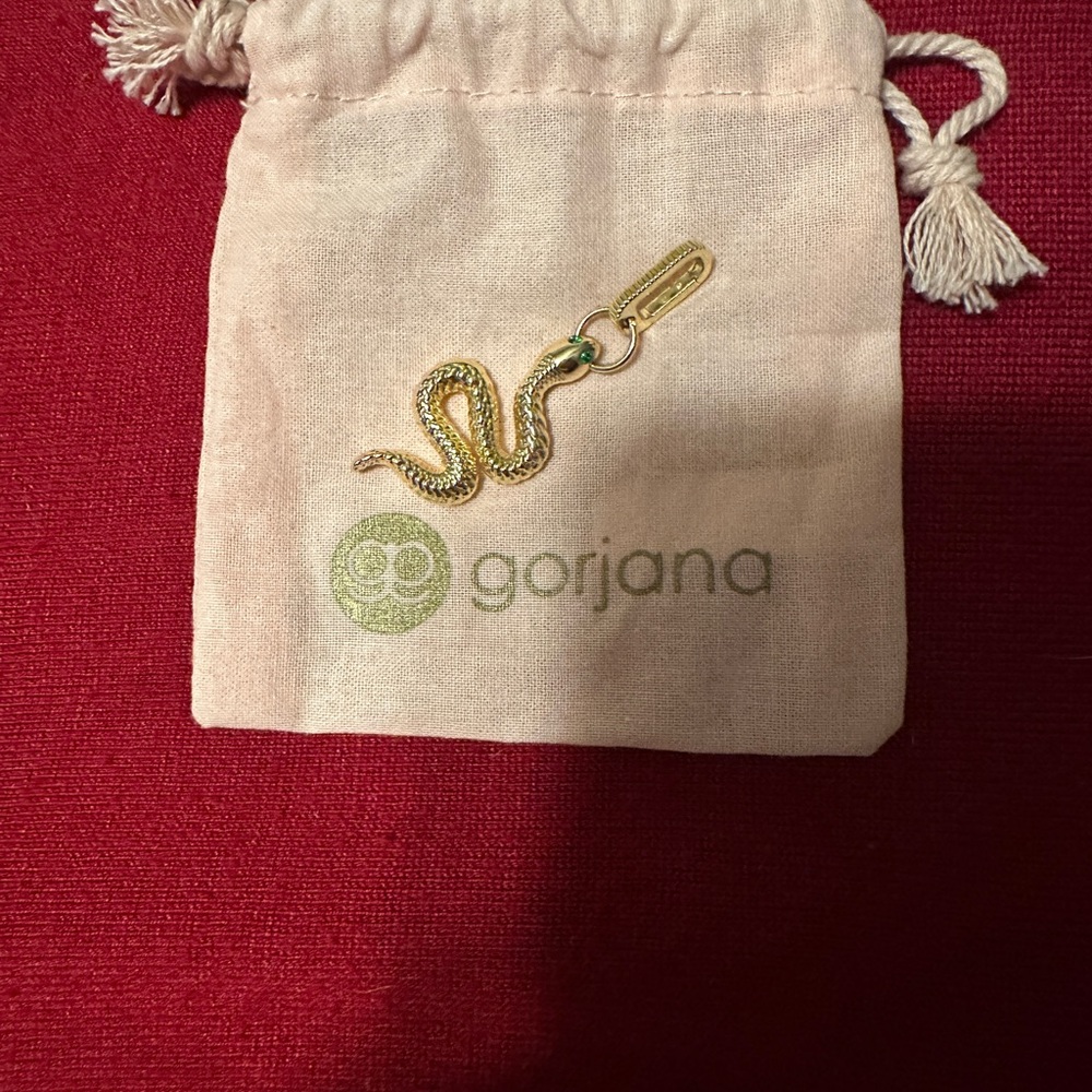 Gorjana Gold Serpent Charm (necklace
NOT included)